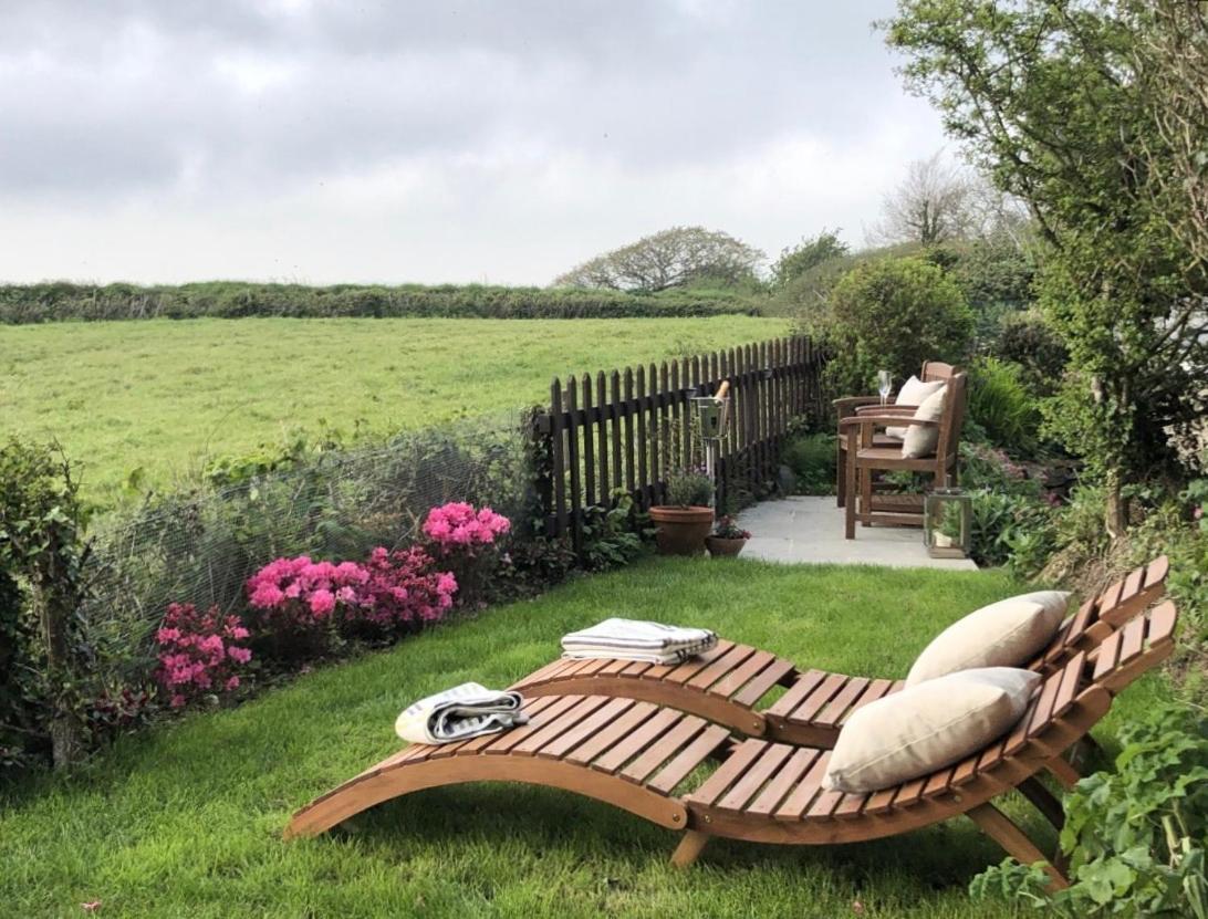 The Old Dairy Retreat Villa St Austell Esterno foto